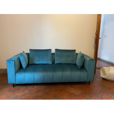 VIVA sofa in fabric, leather or velvet various colours