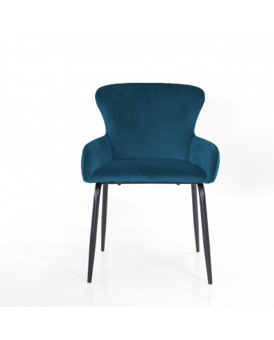 IRIS-Stuhl aus Stoff, Leder oder Samt in verschiedenen Farben