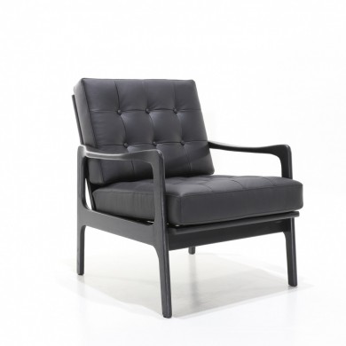 MEI armchair in fabric, leather or velvet various colours