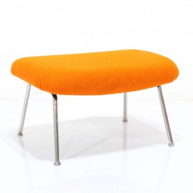 KALMAR pouf in fabric, leather or velvet in various colours