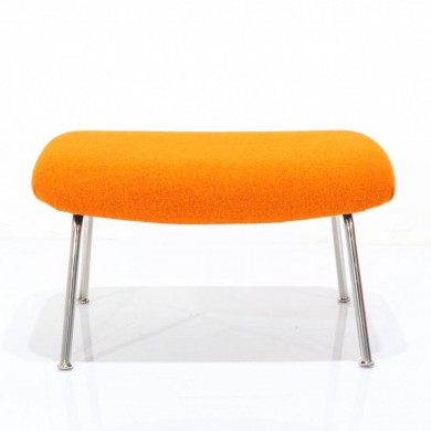 KALMAR pouf in fabric, leather or velvet in various colours
