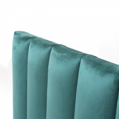 Tête de lit LINES en tissu, cuir ou velours de différentes