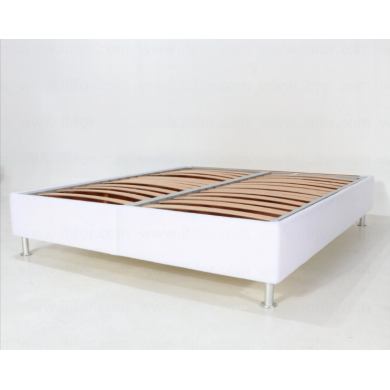 SOMMIER double bed with container in various colored fabric