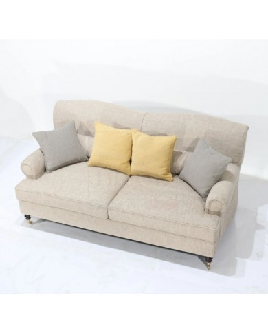 WILL 2 seater sofa in fabric or velvet various colours