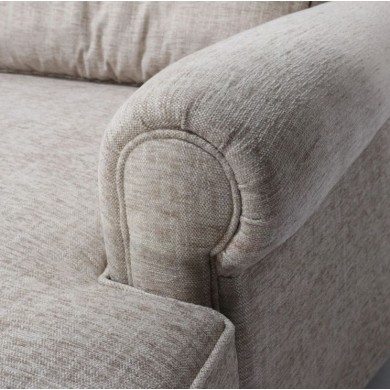 WILL 3-seater sofa in fabric or velvet various colours