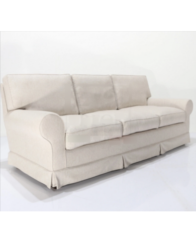 SHABBY 3 seater sofa in fabric or velvet various colours