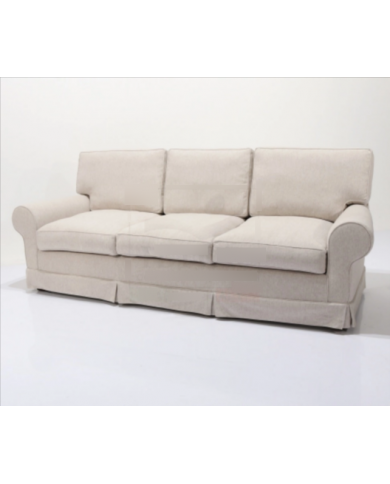 SHABBY 3 seater sofa in fabric or velvet various colours
