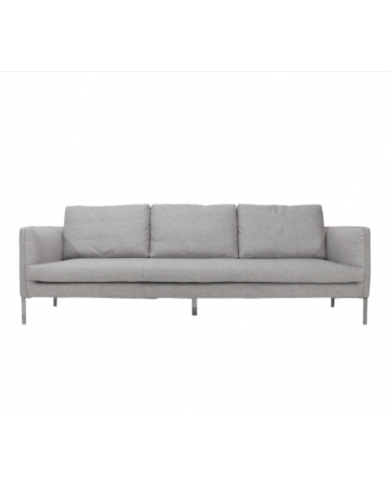 PABLO 3-Sitzer-Sofa aus Stoff, Leder oder Samt in verschiedenen