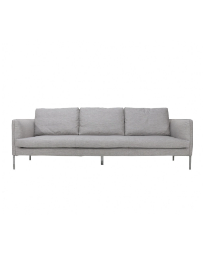 PABLO 3 seater sofa in fabric, leather or velvet various colours