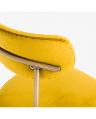 SETTANTA chair in velvet in various colours