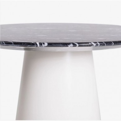 Table basse ANDROMEDA avec plateau en marbre en différentes