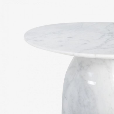Tavolino BUBBLE in marmo di Carrara