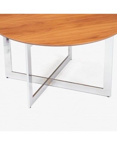 Table basse SIDNEY avec plateau en bois en différentes finitions
