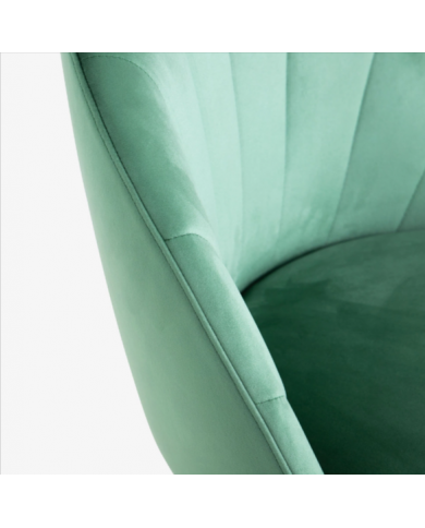 ARIANNE chair in fabric or velvet various colours