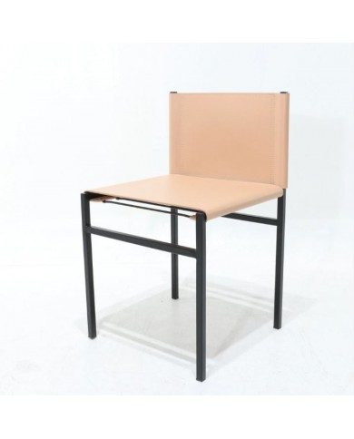 MARCEL chair in leather available in various colours