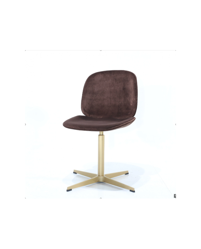 HENRY office chair in fabric, leather or velvet, various colours