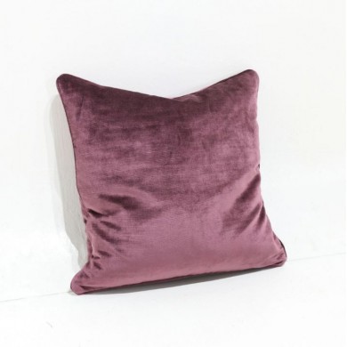 ARREDO cushion in leather, fabric or velvet, various colours