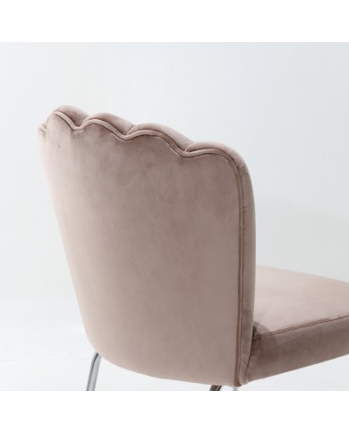 HAND chair in fabric, leather or velvet, various colours