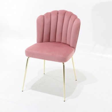 HAND chair in fabric, leather or velvet, various colours
