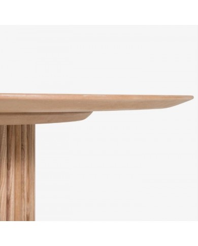 Round TEAK table in oak various finishes and sizes