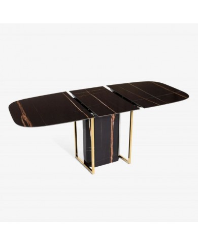 FREUD EXTENDABLE table with barrel top in ceramic various sizes