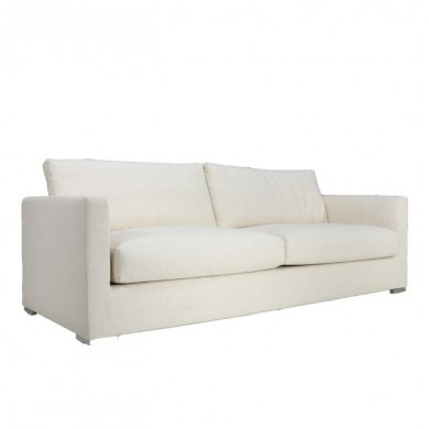 SOFT sofa in fabric, leather or velvet various colours