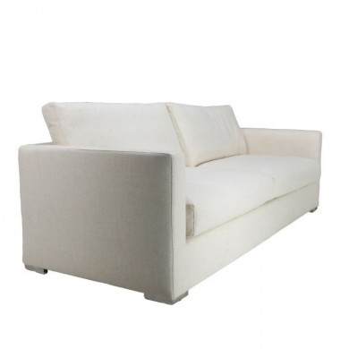 SOFT sofa in fabric, leather or velvet various colours