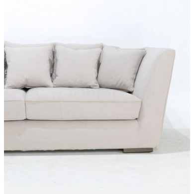 LENNON sofa in fabric, leather or velvet various colours