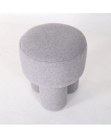 ALBY pouf in fabric, leather or velvet in various colours