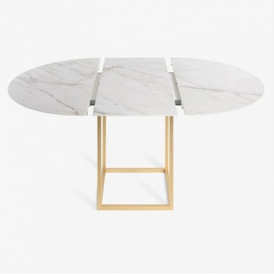 OTTAVIO extendable ceramic table in various finishes and sizes