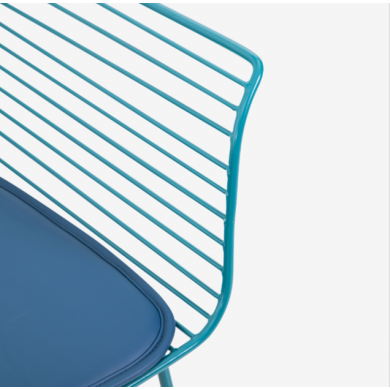 STREET 1 chair with OUTDOOR armrests in various colours