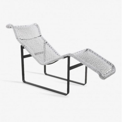 Chaise longue ARCHI OUTDOOR in corda