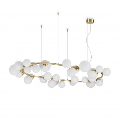 PERLAGE chandelier in various colours