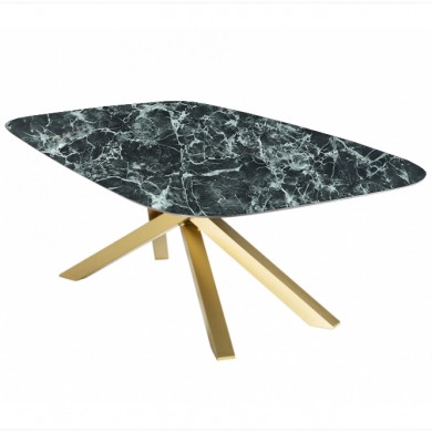 STAR table with barrel top in ceramic various sizes and finishes