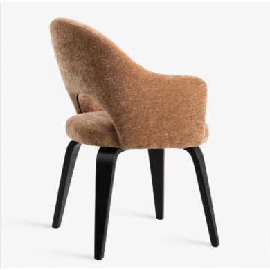 EXECUTIVE-Sessel mit Armlehnen aus Stoff, Leder oder Samt in