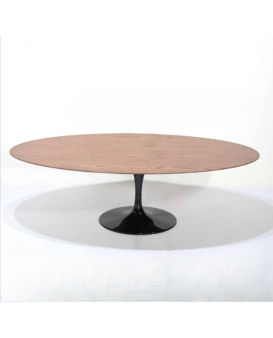 Tavolo TULIP in legno tondo o ovale varie finiture e misure