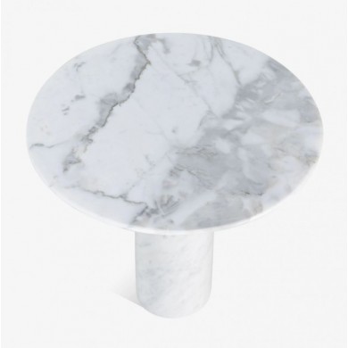 SPARKY TABLE IN CARRARA MARBLE VARIOUS FINISHES FOR THE TOP