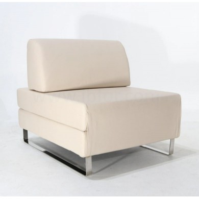 FORTUNA ARMCHAIR BED IN FABRIC, VELVET AND LEATHER