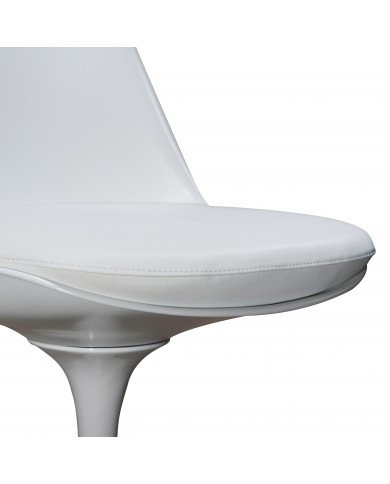 Coussin de chaise TULIP ABS en tissu, cuir ou velours de