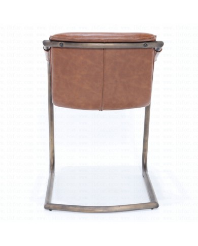 WESTERN CHAIR/ARMCHAIR IN FABRIC OR LEATHER, VARIOUS COLORS