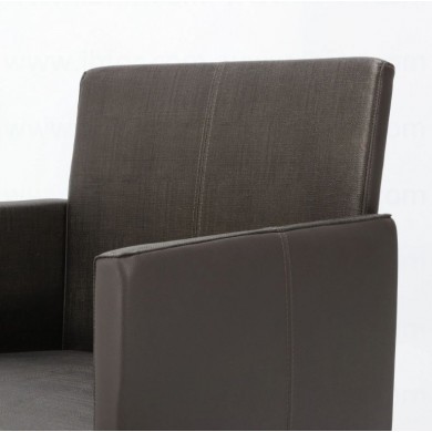 COMO LEATHER CHAIR/ARMCHAIR VARIOUS COLORS