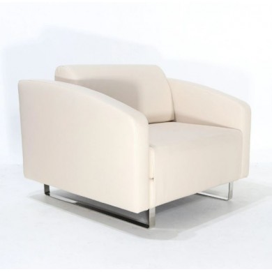 FORTUNA ARMCHAIR BED WITH ARMRESTS IN FABRIC, VELVET AND LEATHER