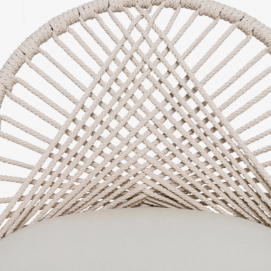 MYKONOS outdoor woven rope chair in various colours