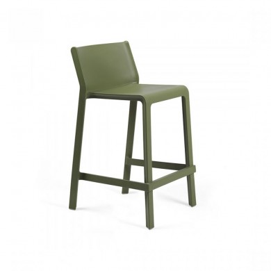 SET 4 TOKEN Outdoor polypropylene stools various colours
