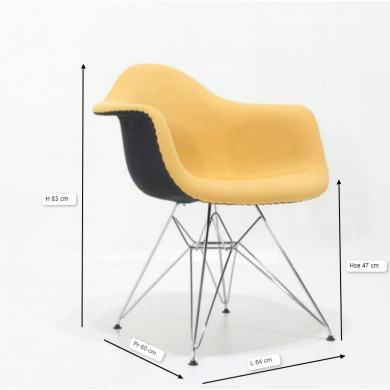 DAR-Sessel aus Stoff, Leder oder Samt in verschiedenen Farben