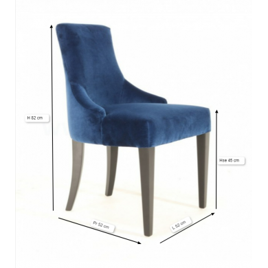 DECÒ-Sessel aus Stoff, Leder oder Samt in verschiedenen Ausführungen
