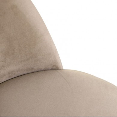 CALLA SMALL ARMCHAIR IN FABRIC, VELVET OR LEATHER VARIOUS FINISHES