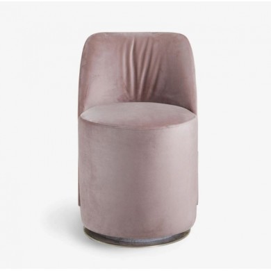 CALLA SWIVEL UPHOLSTERED ARMCHAIR VARIOUS FINISHES AND COLOURS